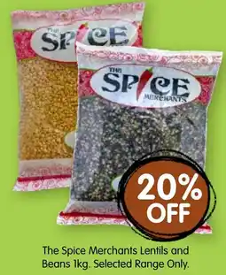 Spudshed The Spice Merchants Lentils and Beans offer
