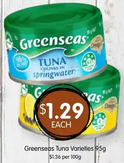 Spudshed Greenseas Tuna Varieties offer