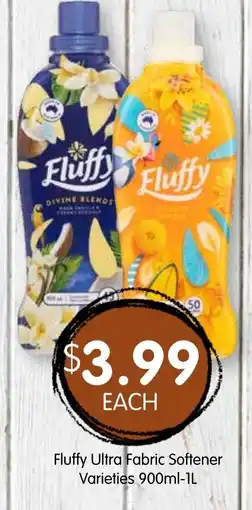 Spudshed Fluffy Ultra Fabric Softener Varieties offer