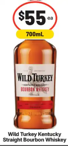 IGA Liquor Wild Turkey Kentucky Straight Bourbon Whiskey offer