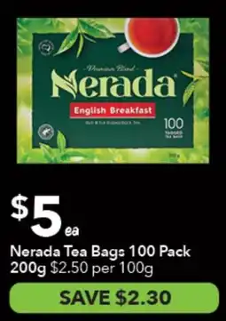 Ritchies Nerada Tea Bags offer