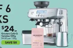 Ritchies Grinders Café-Q Varieties offer