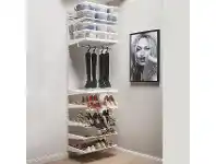 Howards Storage World Elfa Ladies Shoe & Boot Bar Solution offer
