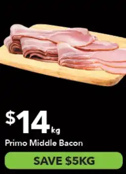 Ritchies Primo Middle Bacon offer