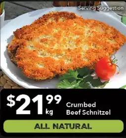 Ritchies Crumbed Beef Schnitzel offer