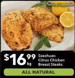 Ritchies Szechuan Citrus Chicken Breast Steaks offer