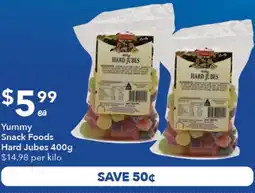 Ritchies Yummy Snack Foods Hard Jubes offer