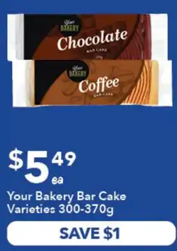 Ritchies Your Bakery Bar Cake Varieties offer
