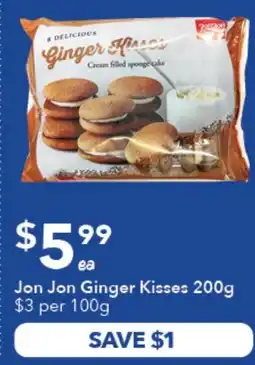 Ritchies Jon Jon Ginger Kisses offer