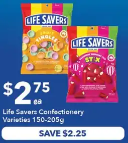 Ritchies Life Savers Confectionery Varieties offer