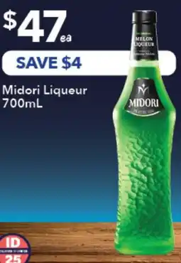 Ritchies Midori Liqueur offer