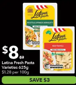 Ritchies Latina Fresh Pasta Varieties offer
