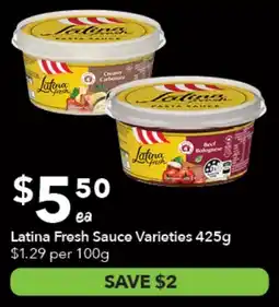 Ritchies Latina Fresh Sauce Varieties offer
