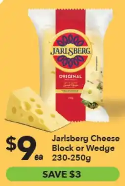Ritchies Jarlsberg Cheese Block or Wedge offer