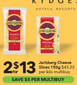 Ritchies Jarlsberg Cheese Slices offer