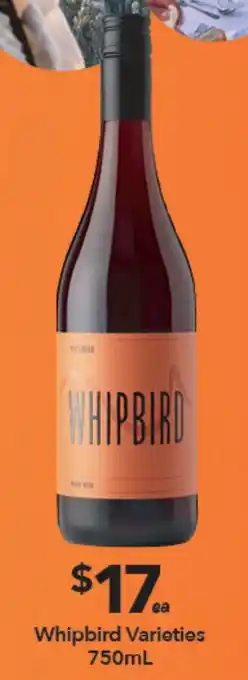 Ritchies Whipbird Varieties offer
