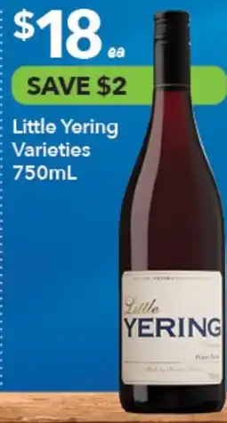 Ritchies Little Yering Varieties offer