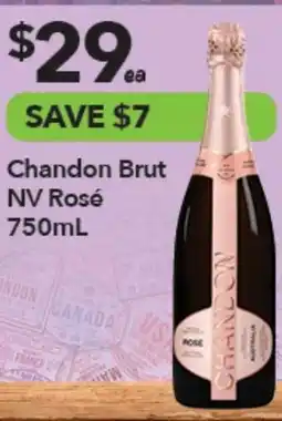 Ritchies Chandon Brut NV Rosé offer