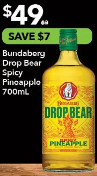 Ritchies Bundaberg Drop Bear Spicy Pineapple offer