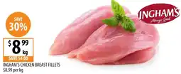 Supabarn Ingham's chicken breast fillets offer