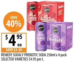 Supabarn REMEDY SODALY PREBIOTIC SODA offer