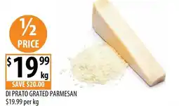 Supabarn Di prato grated parmesan offer