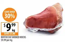 Supabarn Bertocchi smoked hocks offer