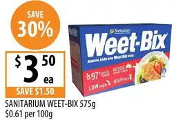 Supabarn Sanitarium Weet-Bix offer