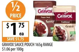 Supabarn Gravox sauce pouch range offer