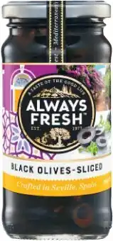 Coles Always Fresh Olives 220g-235g offer