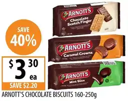 Supabarn Arnotts chocolate biscuits offer