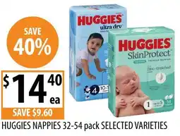 Supabarn Huggies nappies offer