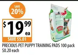 Supabarn Precious pet puppy training pads offer