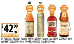 Supabarn St agnes vs brandy offer