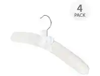 Howards Storage World Howards Canvas Clothes Hanger 4 Pack offer