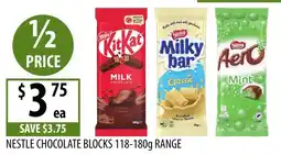 Supabarn Nestle chocolate blocks range offer