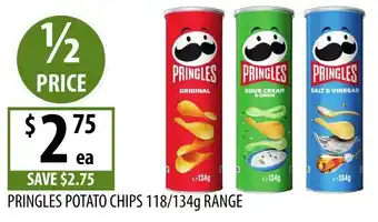 Supabarn Pringles potato chips range offer