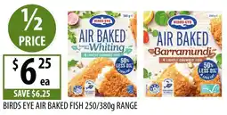 Supabarn Birds eye air baked fish range offer