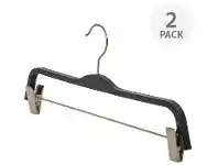Howards Soft Grip Pant Clip Hanger 2 Pack