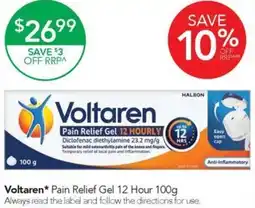 Terry White Voltaren offer