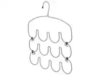 Howards Cord 3 Tier Scarf Hanger