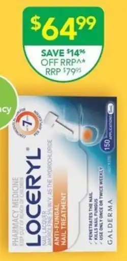Terry White Loceryl offer