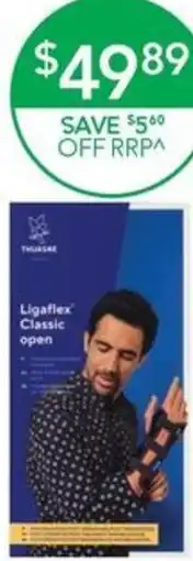 Terry White Thuasne Ligaflex Classic Open Wrist Splint offer