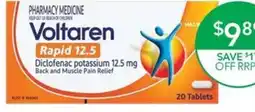 Terry White Voltaren Rapid 12.5 offer