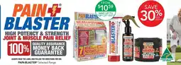 Terry White Pain blaster offer