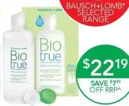 Terry White Biotrue Multi Purpose Solution Duo Pack offer