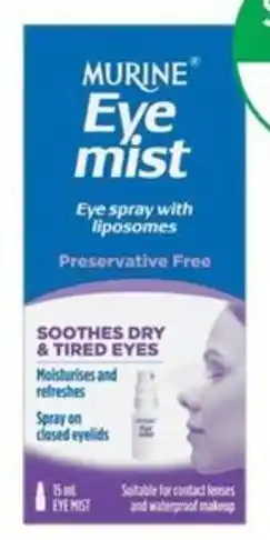 Terry White Murine Eye Mist offer