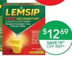Terry White Lemsip Decongestant offer