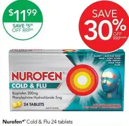 Terry White Nurofen Cold & Flu offer