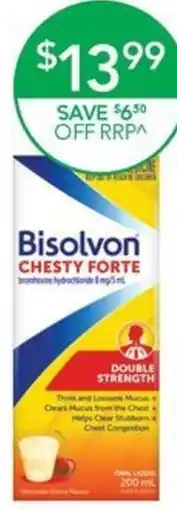Terry White Bisolvon Chesty Forte offer